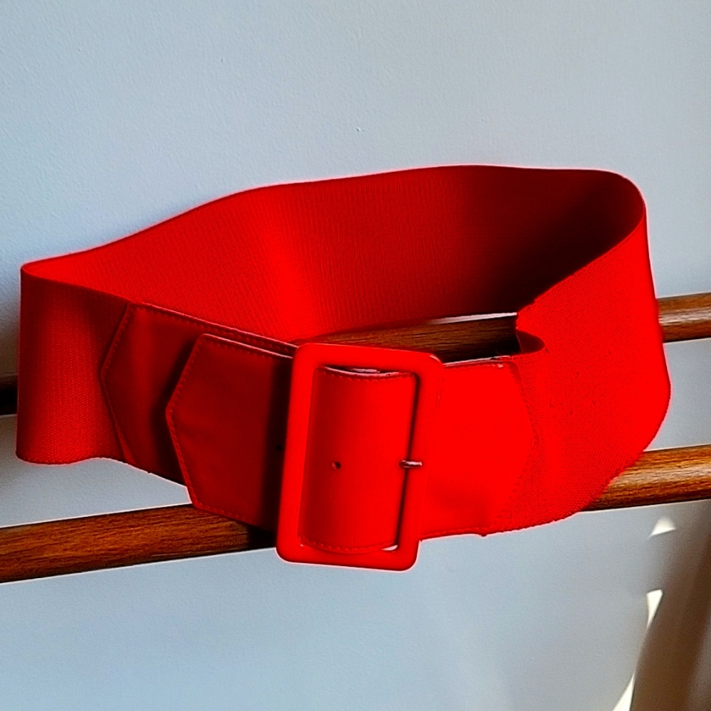 Red belt + 2 beige/camel  3 for price of one